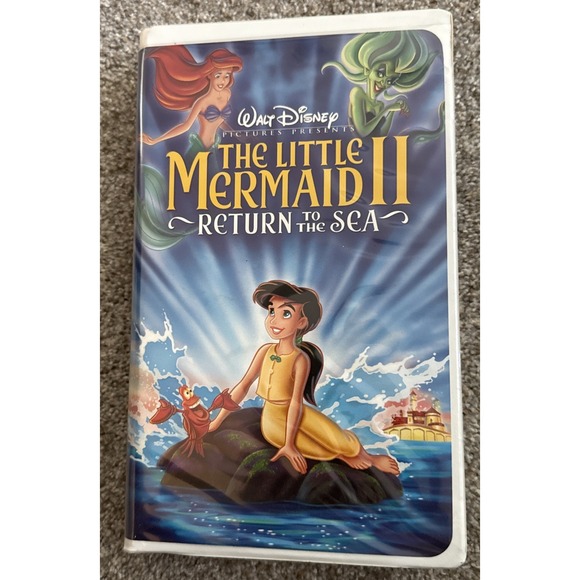 Media | The Little Mermaid Ii 2 Return To The Sea Vhs Walt Disney ...